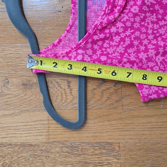 THEREABOUTS BRAND GIRLS PINK FLORAL & PEACH SUMMER TANK TOPS SIZE LARGE 14 - Picture 9 of 14